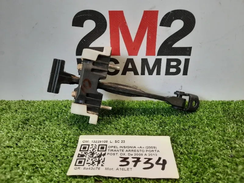 Tirante Arresto Porta POST DX 13229108 Opel Insignia A 2009