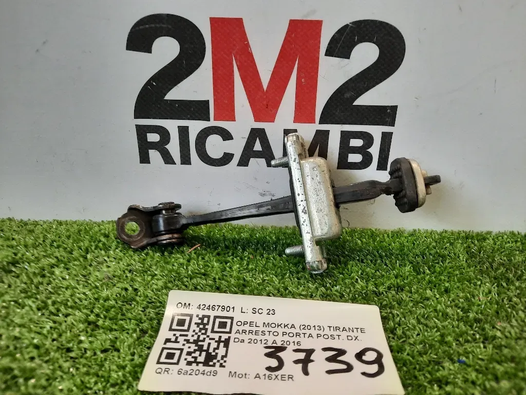 Tirante Arresto Porta POST DX 42467901 Opel Mokka 2013