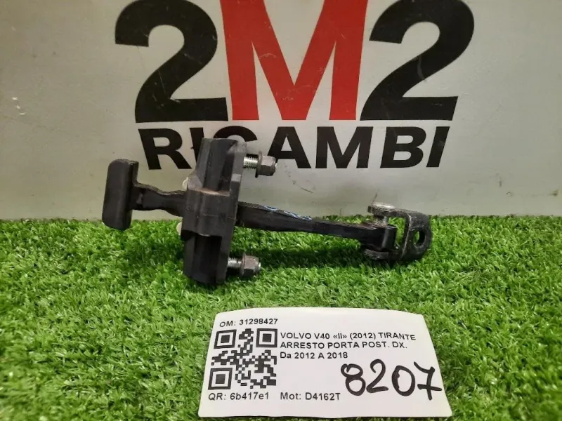 Tirante Arresto Porta POST DX 31298427 Volvo V40 II 2012