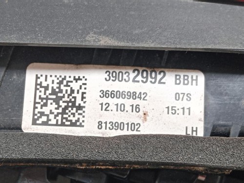 Fanale INT POST SX 39032992 Opel Astra K 2016