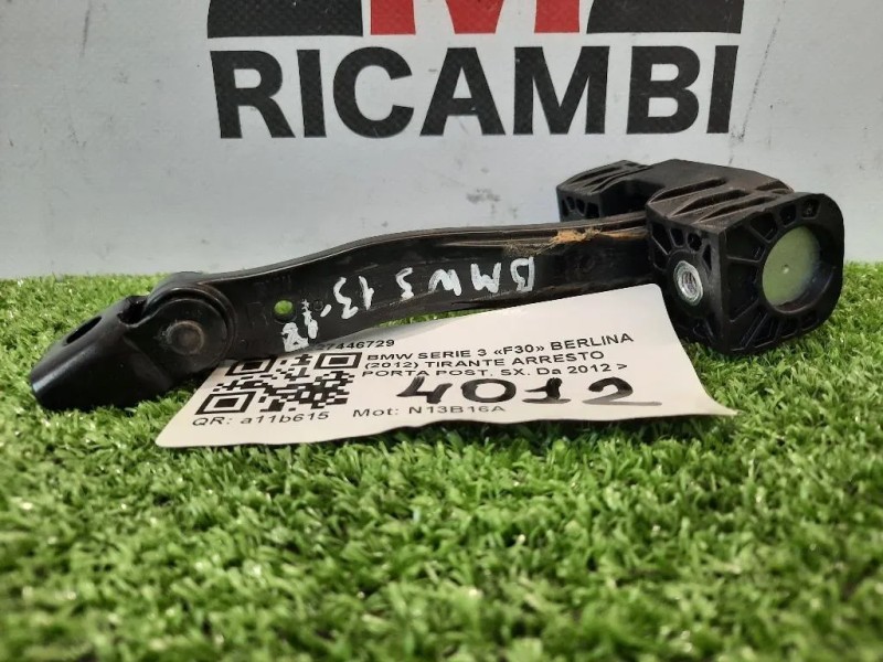 Tirante Arresto Porta POST SX 51227446729 Bmw Serie 3 F30 Berlina 2012