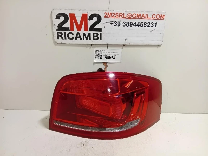 Fanale EST POST DX 8P3 945 096 A Audi A3 8VA Sportback 2012