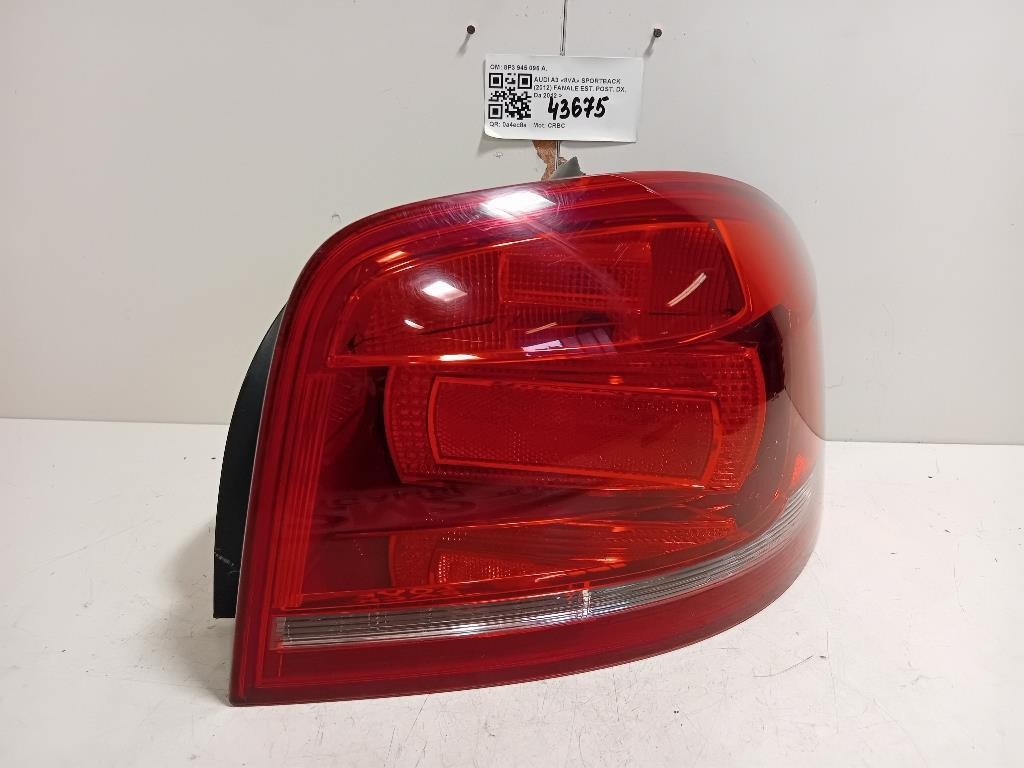 Fanale EST POST DX 8P3 945 096 A Audi A3 8VA Sportback 2012