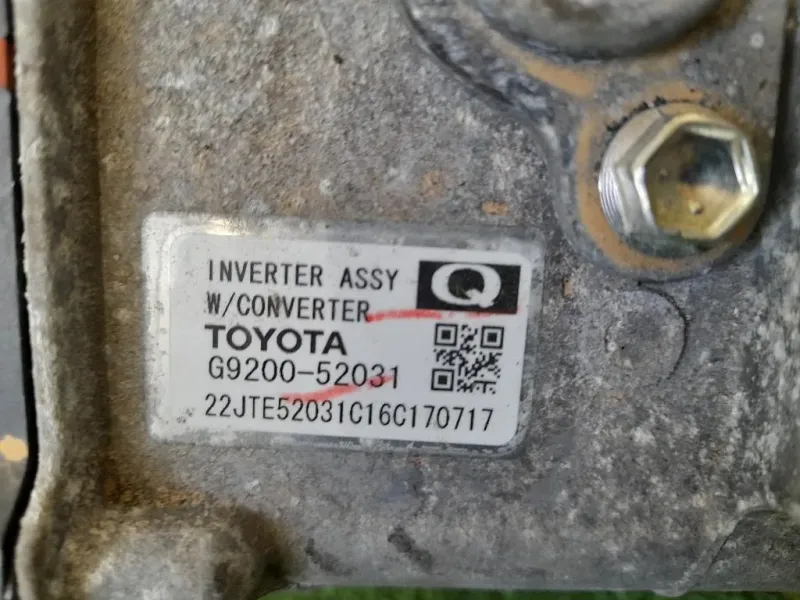 Trasformatore G920052031 Toyota Yaris IV 2014