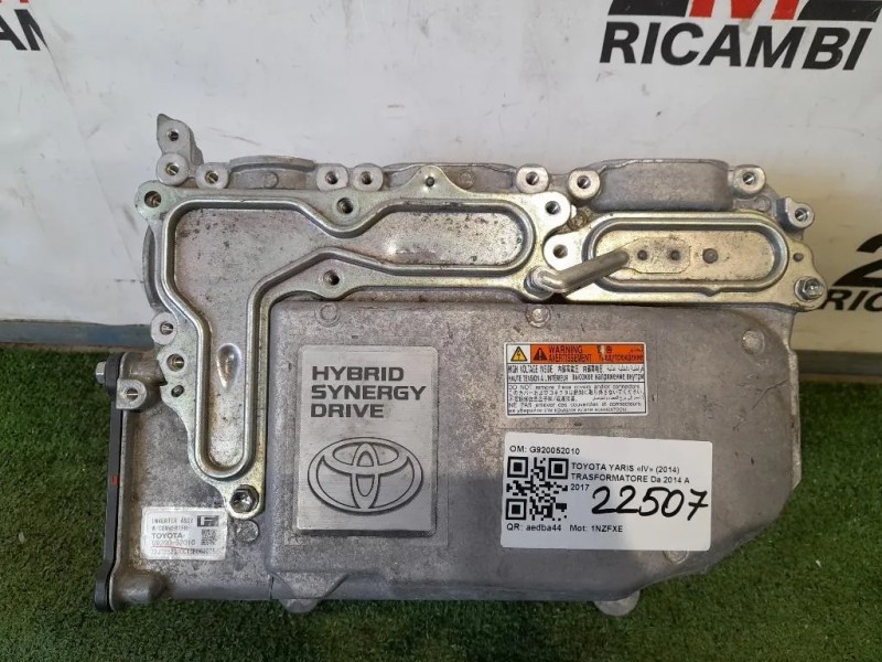 Trasformatore G920052010 Toyota Yaris IV 2014