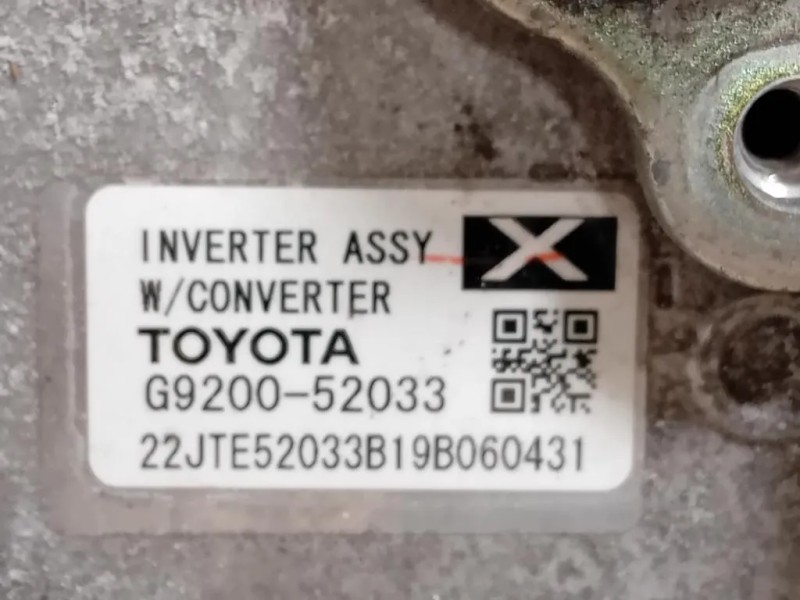 Trasformatore G9200-52033 Toyota Yaris IV 2017