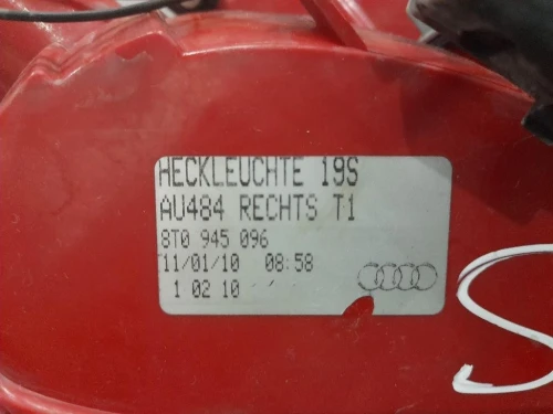 Fanale EST POST DX 8T0945096 Audi A5 8T3 2008