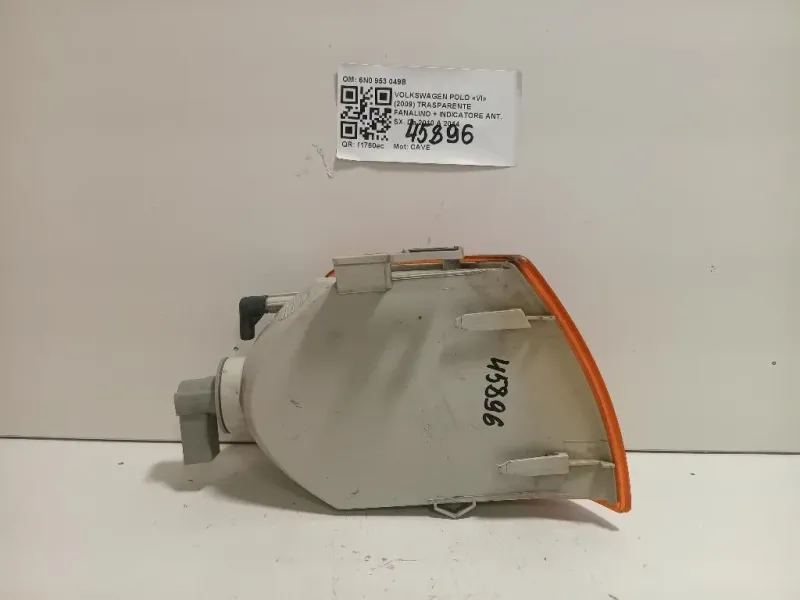 Trasparente Fanalino + Indicatore ANT SX 6N0 953 049B Volkswagen POLO VI 2009