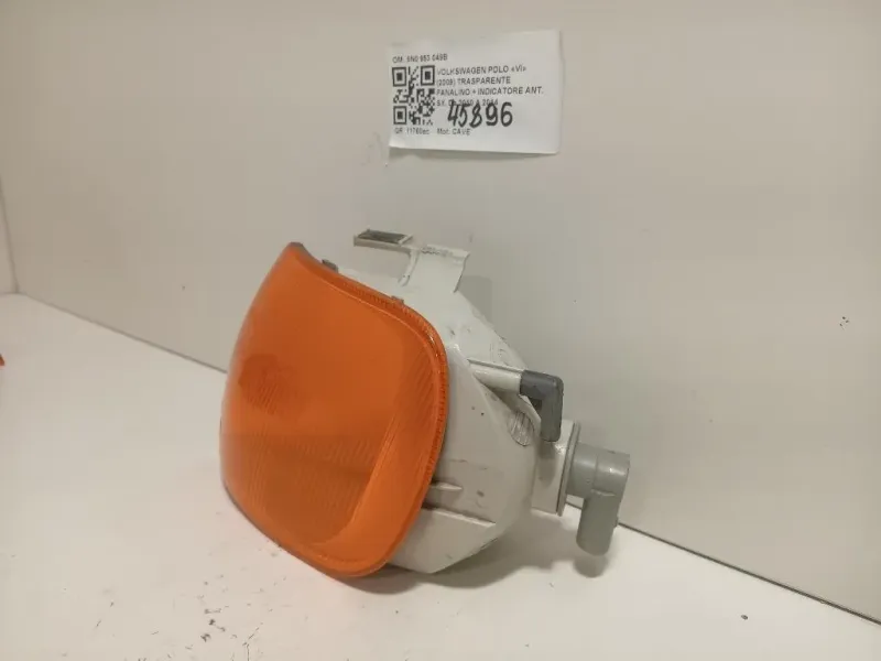 Trasparente Fanalino + Indicatore ANT SX 6N0 953 049B Volkswagen POLO VI 2009