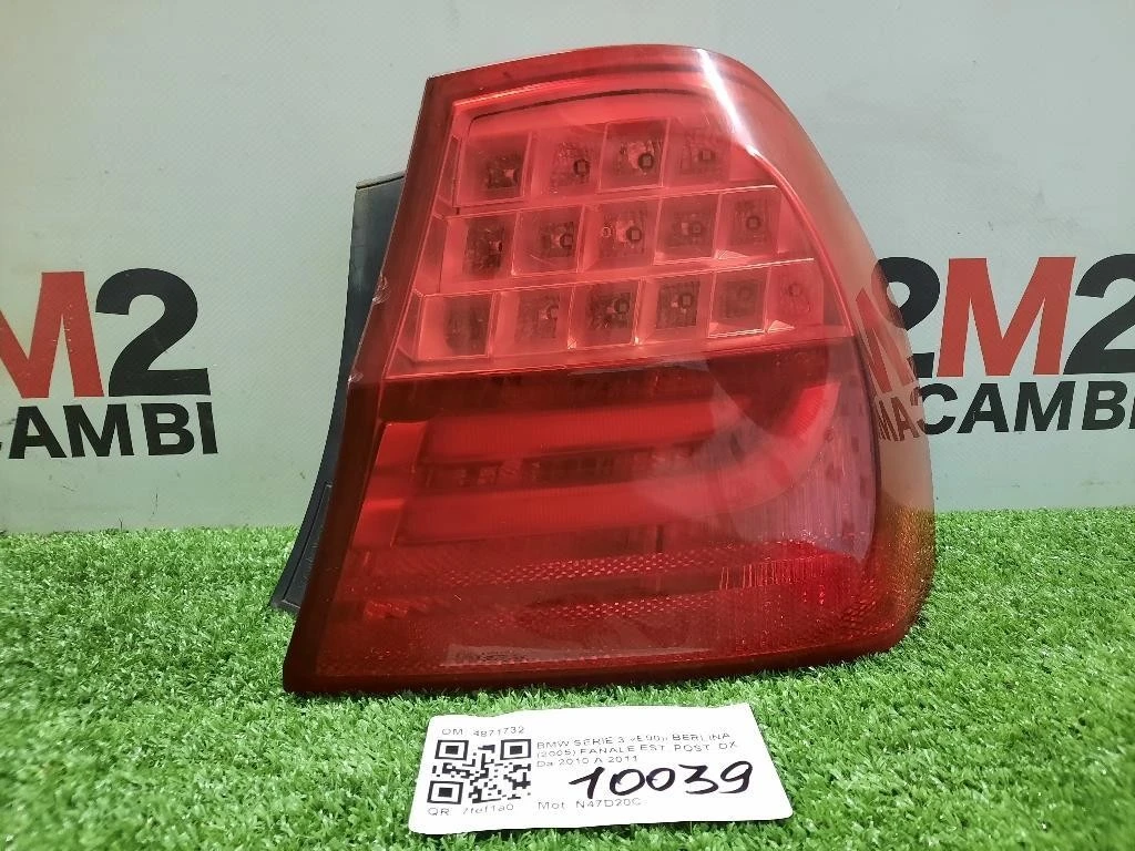 Fanale EST POST DX 4871732 Bmw Serie 3 E90 Berlina 2005