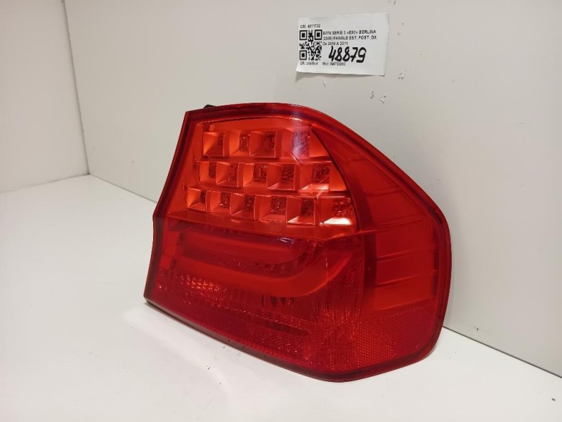 Fanale EST POST DX 4871732 Bmw Serie 3 E90 Berlina 2005