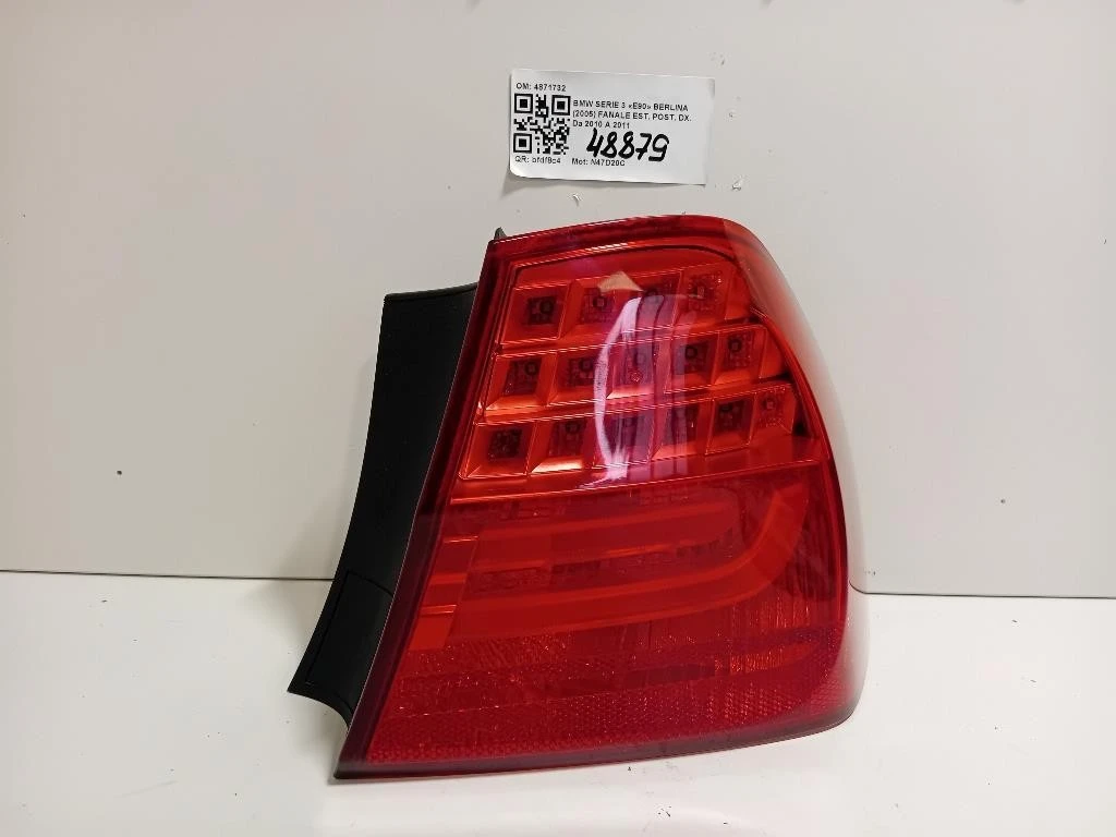 Fanale EST POST DX 4871732 Bmw Serie 3 E90 Berlina 2005