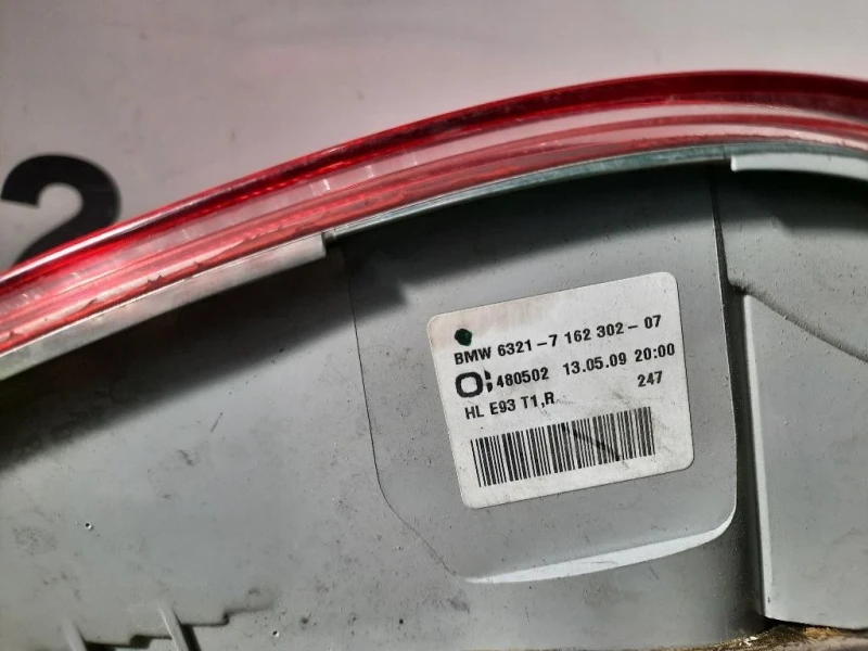 Fanale EST POST DX 63217162302 Bmw Serie 3 E92 Coupe 2007