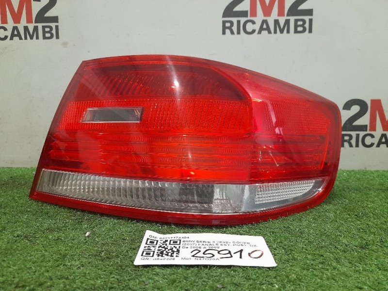 Fanale EST POST DX 63217174404 Bmw Serie 3 E92 Coupe 2007
