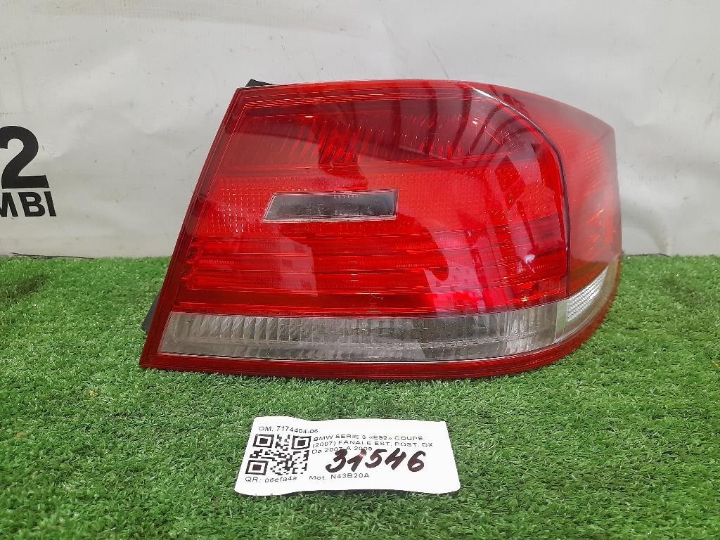 Fanale EST POST DX 7174404-06 Bmw Serie 3 E92 Coupe 2007