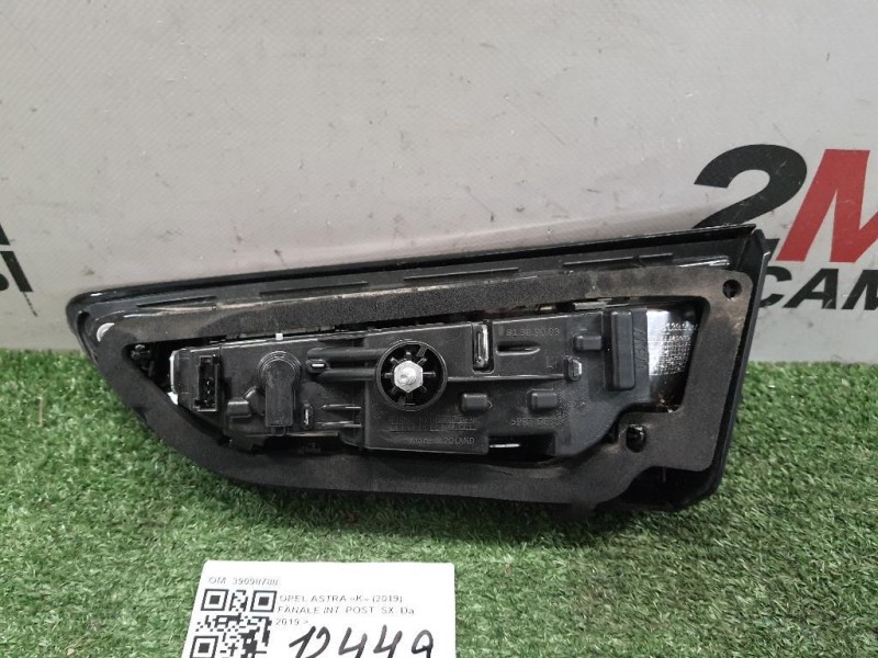 Fanale INT POST SX 39098788 Opel Astra K 2019