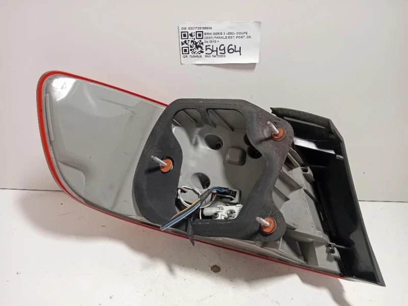 Fanale EST POST DX 6321725195805 Bmw Serie 3 E92 Coupe 2007