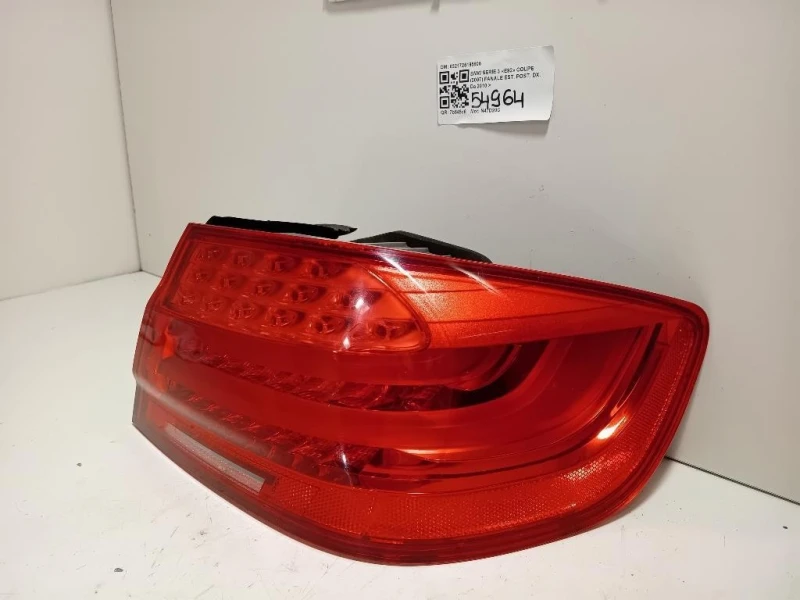 Fanale EST POST DX 6321725195805 Bmw Serie 3 E92 Coupe 2007