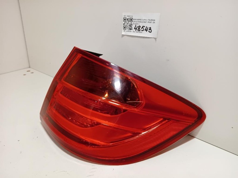 Fanale EST POST DX 18361112 Bmw Serie 3 F31 Touring 2012