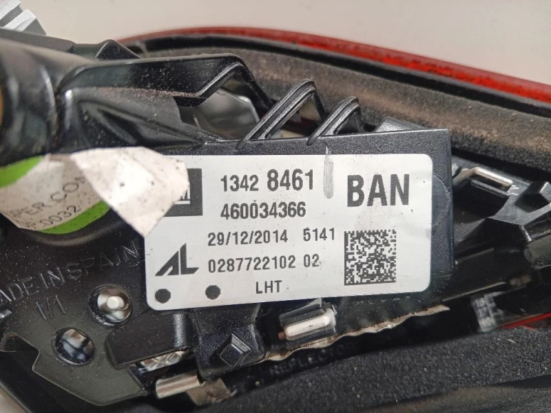 Fanale INT POST SX 13428461 Opel Corsa E 2014