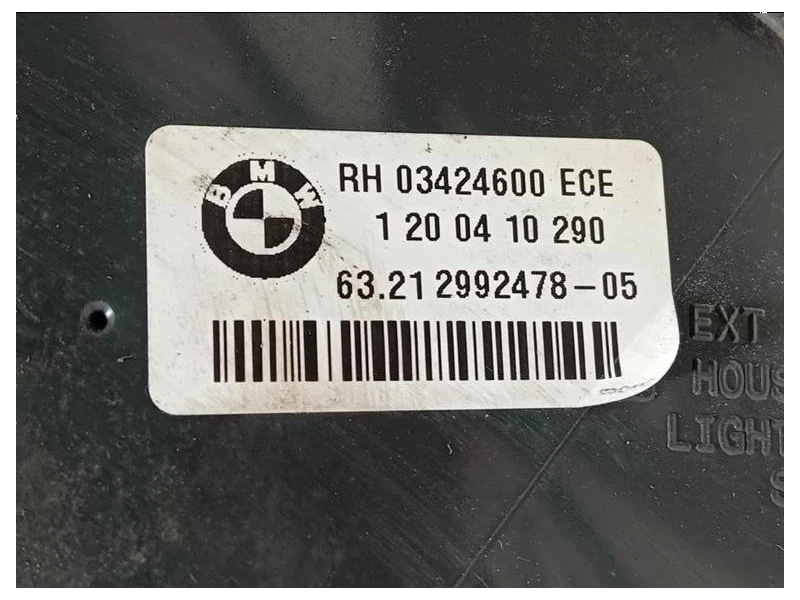 Fanale EST POST DX 6321 2992478-05 Bmw X1 E84 2010