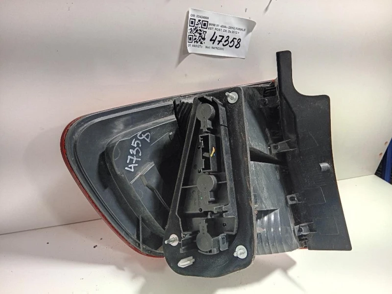 Fanale EST POST DX 63212990110 03424500 Bmw X1 E84 2010