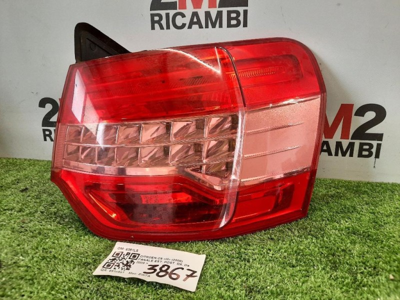 Fanale EST POST DX 6351LS Citroen C5 III 2008