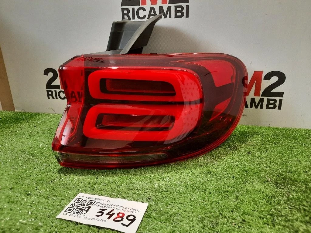 Fanale EST POST DX 9817269580 Citroen C5 Aircross 2018