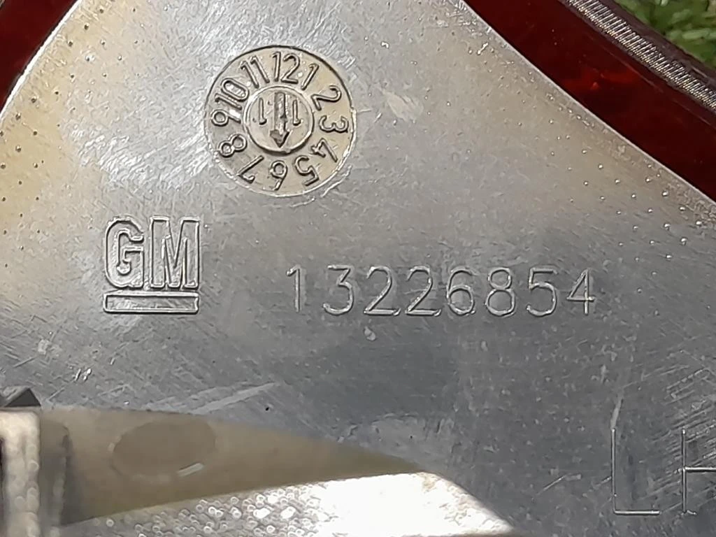 Fanale INT POST SX 13226854 Opel Insignia A 2009