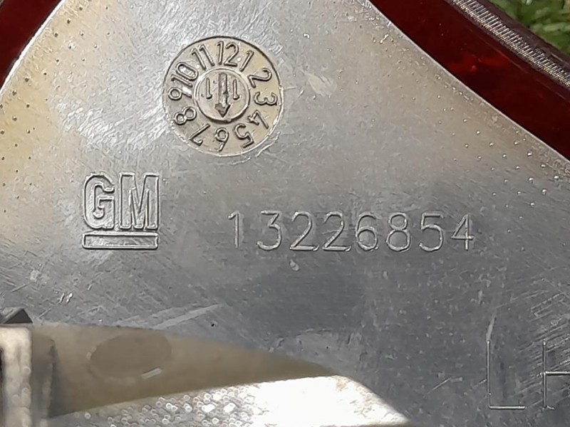 Fanale INT POST SX 13226854 Opel Insignia A 2009