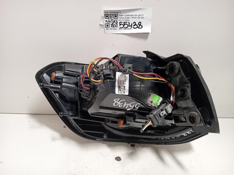 Fanale EST POST DX 00534835410 Jeep Compass III 2017