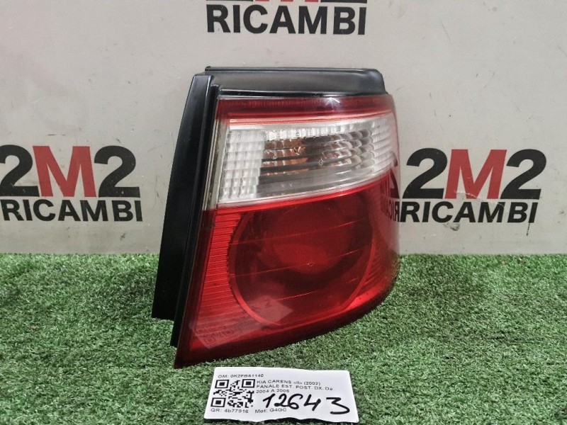 Fanale EST POST DX 0K2FB51140 Kia Carens II 2002