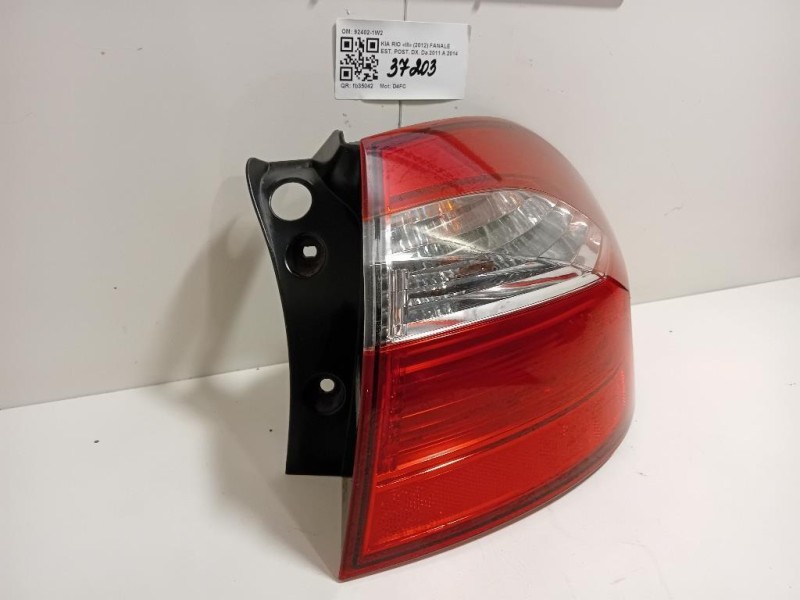Fanale EST POST DX 92402-1W2 Kia RIO III 2012