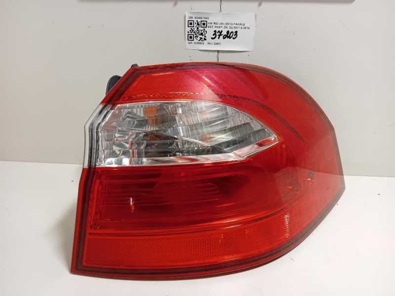 Fanale EST POST DX 92402-1W2 Kia RIO III 2012