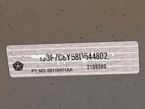 Parafango ANT DX K05054316AB Jeep Patriot 2007