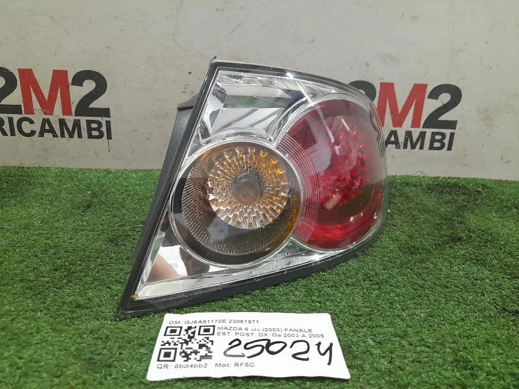 Fanale EST POST DX GJ6A51170E 22061971 Mazda 6 I 2003