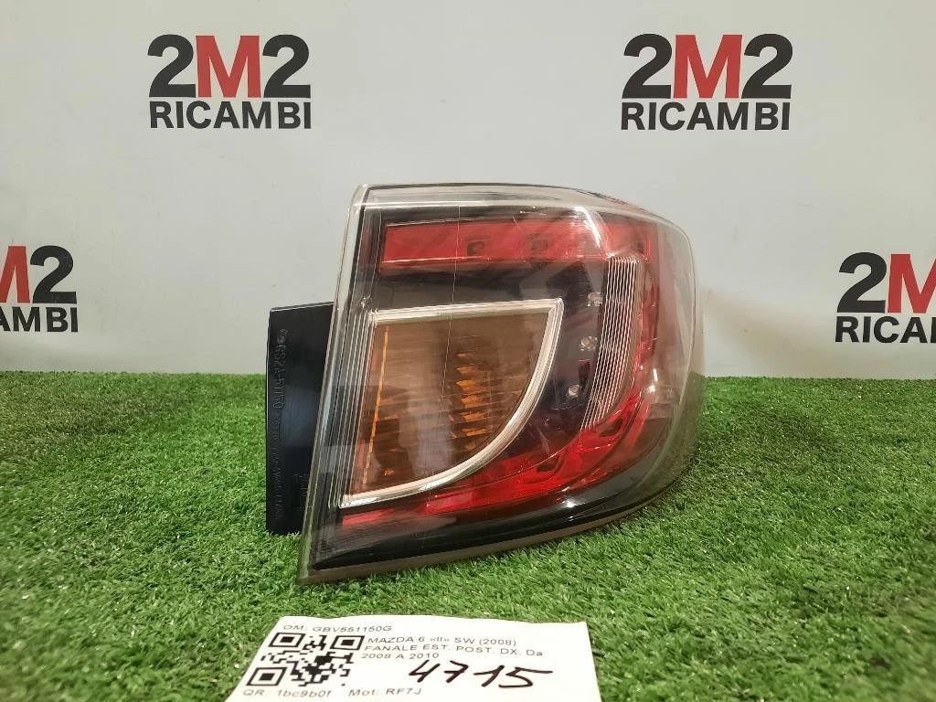 Fanale EST POST DX GS2A51150E Mazda 6 II SW 2008
