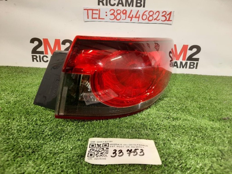 Fanale EST POST DX GHK151150B Mazda 6 III 2013