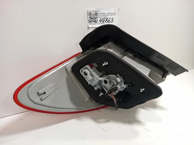 Fanale EST POST DX A2468200664 Mercedes Classe B W246 2012