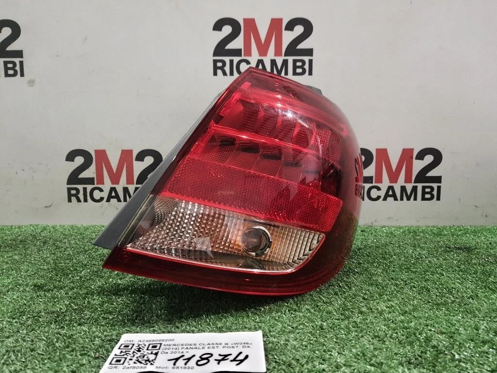 Fanale EST POST DX A2469068200 Mercedes Classe B W246 2014