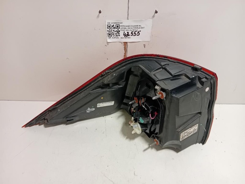 Fanale EST POST DX A1669063201 Mercedes Classe ML W166 2012