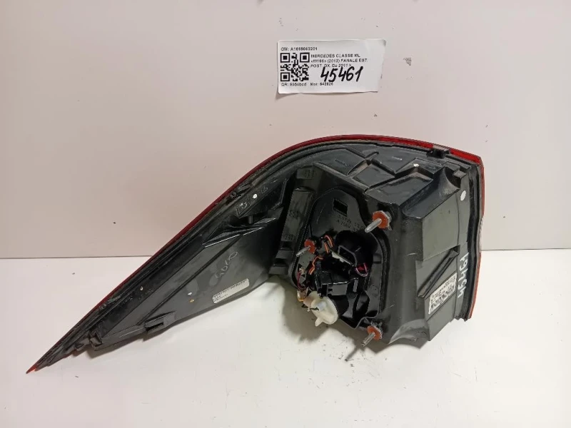 Fanale EST POST DX A1669063201 Mercedes Classe ML W166 2012