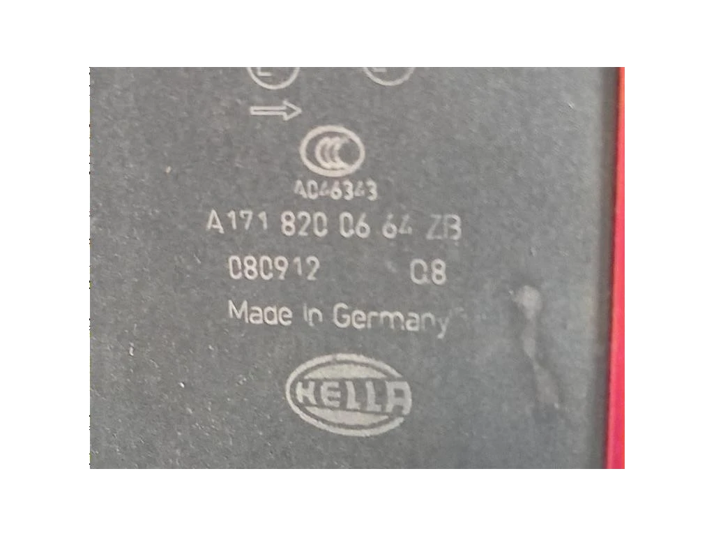 Fanale EST POST DX FANALE EST POST DX Mercedes Classe SLK R171 2004