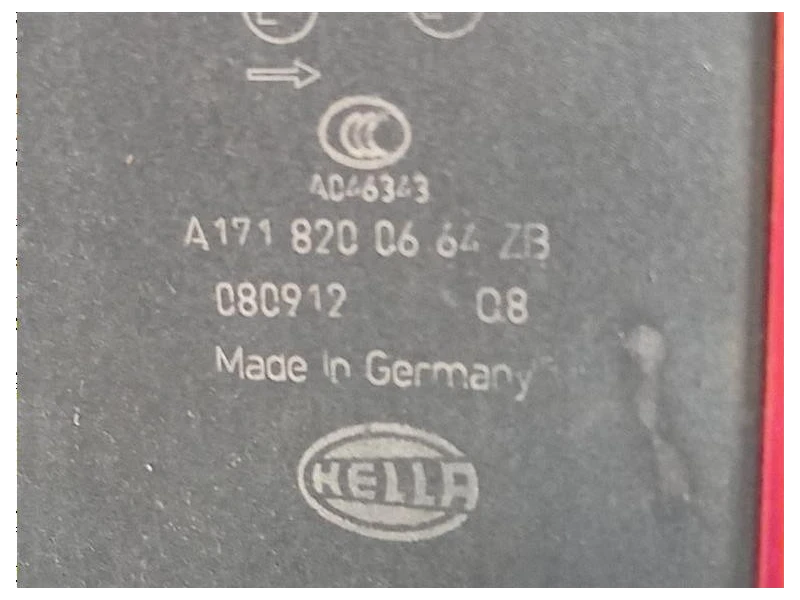 Fanale EST POST DX FANALE EST POST DX Mercedes Classe SLK R171 2004