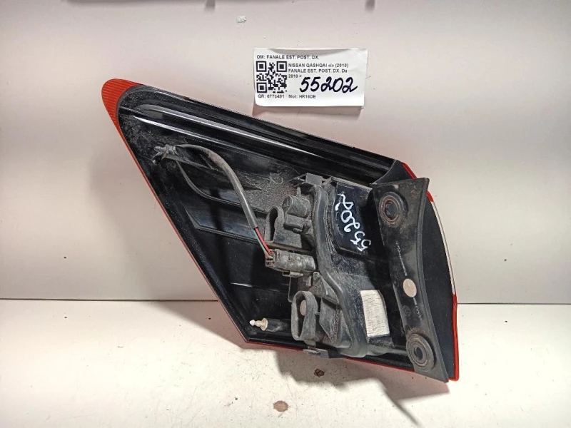 Fanale EST POST DX FANALE EST POST DX Nissan Qashqai I 2010