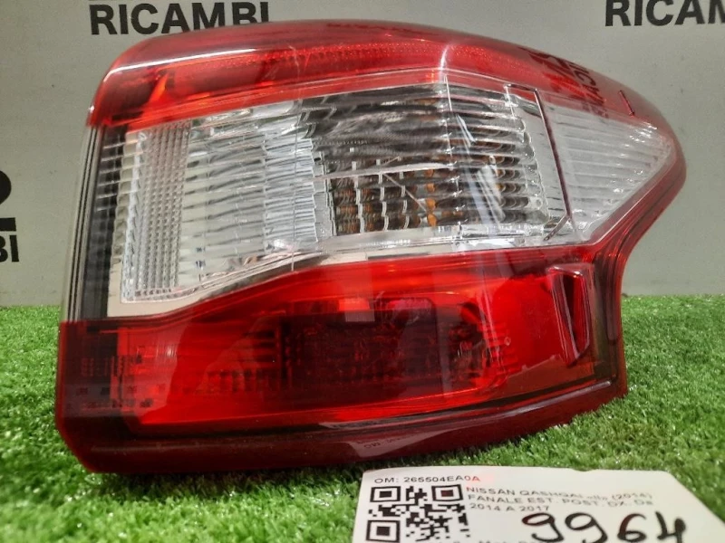 Fanale EST POST DX 265504EA0A Nissan Qashqai II 2014