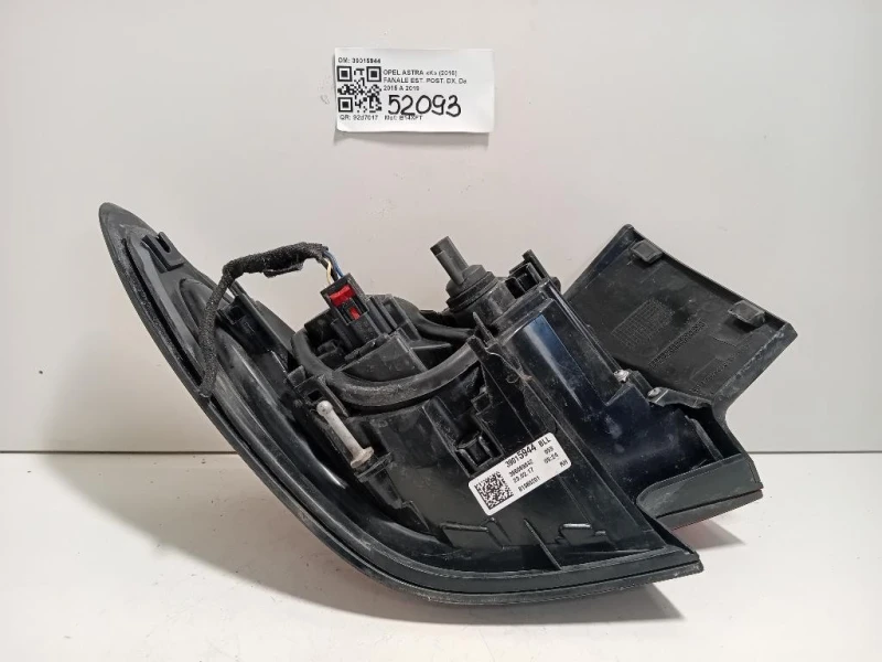 Fanale EST POST DX 39015944 Opel Astra K 2016