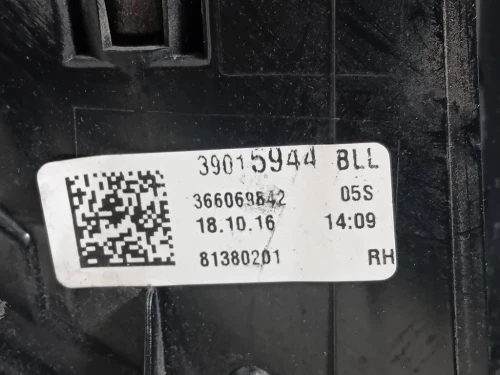 Fanale EST POST DX 39015944 Opel Astra K 2016