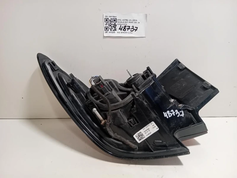 Fanale EST POST DX 39015944 Opel Astra K 2016