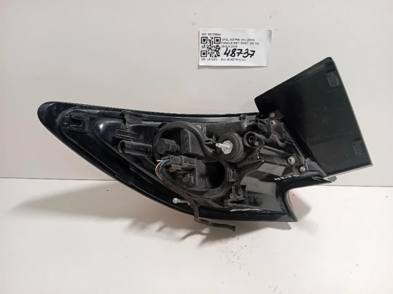 Fanale EST POST DX 39015944 Opel Astra K 2016